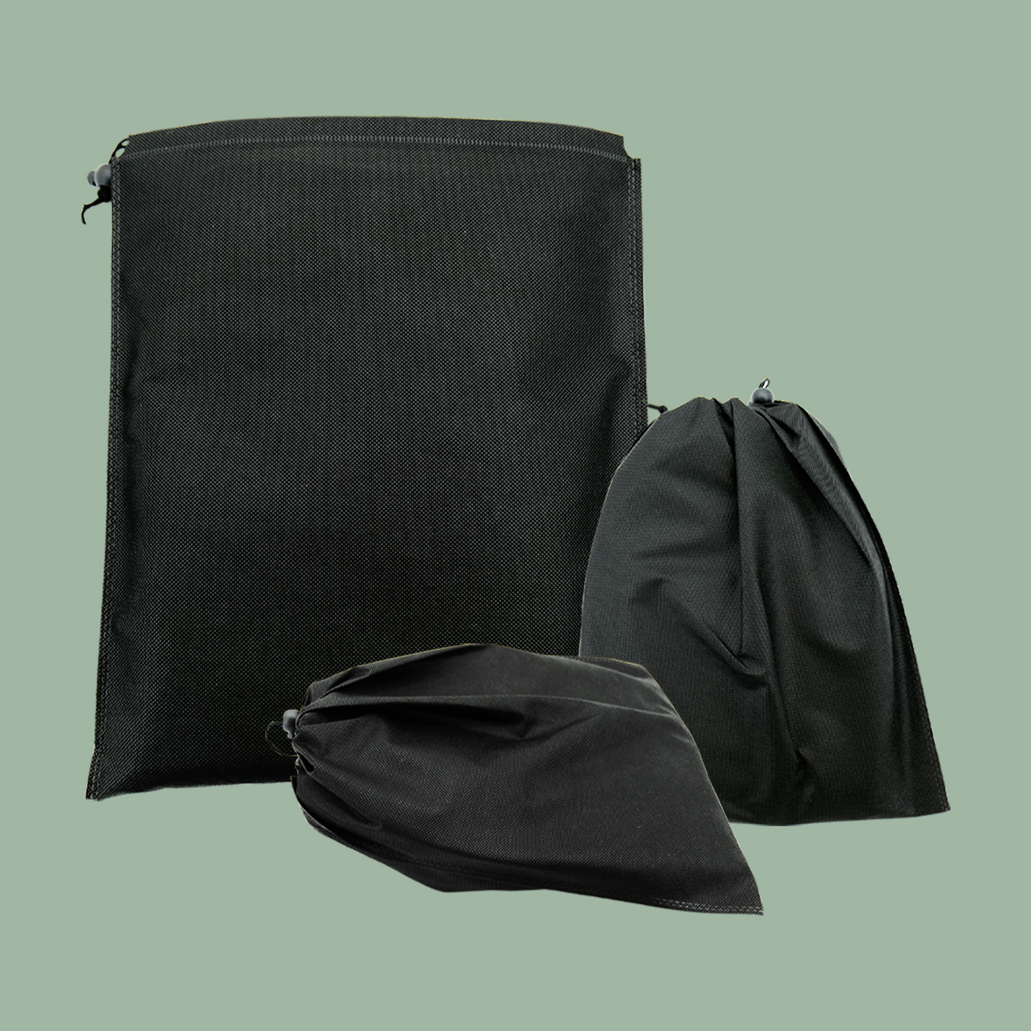 Black Compostable Fiber Bags for Electronics